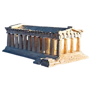 Parthenon Golden Hour PNG Xum36 PNG