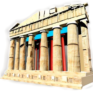 Parthenon Historical Reconstruction Png 06252024 PNG image