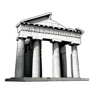 Parthenon Historical Site Png 06252024 PNG image