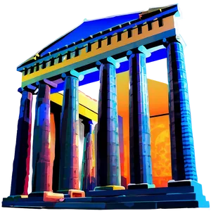 Parthenon In Daylight Png Msg74 PNG image