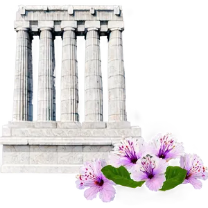 Parthenon In Spring PNG 17