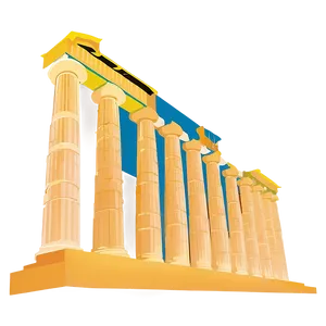 Parthenon Night View PNG Fbt9 PNG