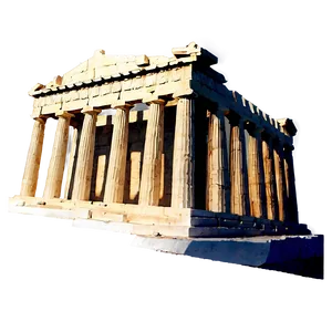 Parthenon Unique Perspective Png 06252024 PNG image