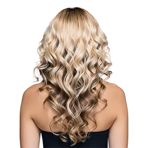 Partial Perm Styling PNG Qbc36 PNG
