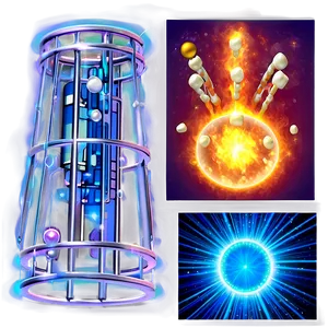 Particle Physics Science PNG 05212024