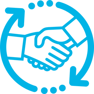 Partnership Handshake Icon PNG image