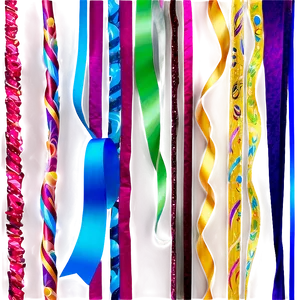 Party Background Streamers Png 22 PNG image