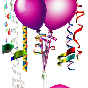 Party Balloons PNG Jvn