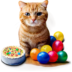 Party Cat Meme PNG 42 PNG