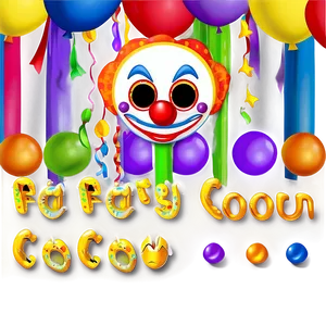 Party Clown Emoji Png Mpo32 PNG image