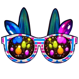Party Glasses PNG Qnc