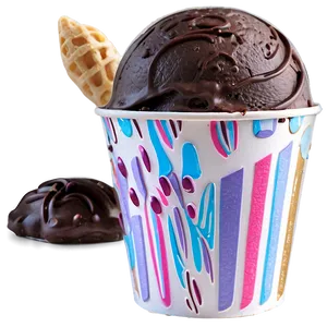Party Ice Cream Cup PNG Ayo74 PNG