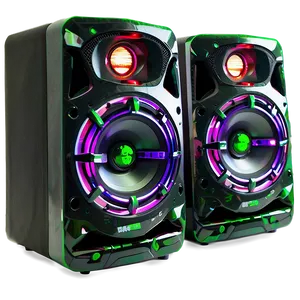 Party Speaker With Led Lights PNG 05242024