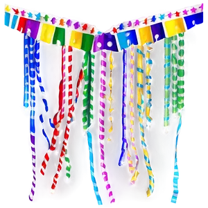 Party Streamers And Lights PNG Jbm41 PNG