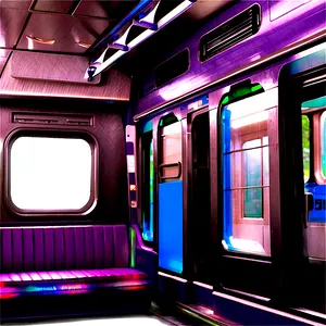 Passenger Train Interior PNG Goe94