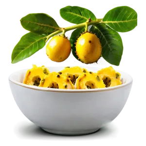 Passion Fruit Bowl PNG Wlp96