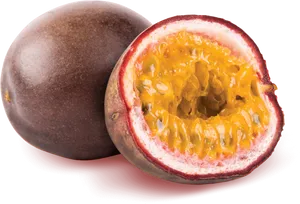 Passion Fruit Close Up PNG image