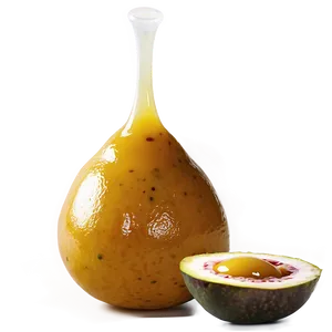Passion Fruit Sauce Drizzle PNG 06252024