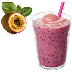 Passion Fruit Smoothie Png Uoi PNG image