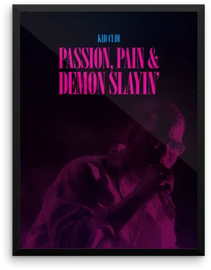Passion Pain Demon Slayin Album Art PNG image