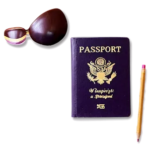 Passport Beside Camera Png Atw PNG image