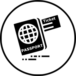 Passportand Ticket Icon PNG image