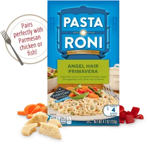 Pasta Roni Angel Hair Primavera Package