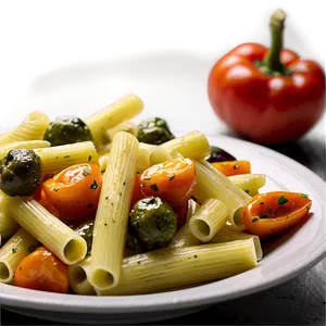 Pasta With Roasted Vegetables PNG 05232024 PNG