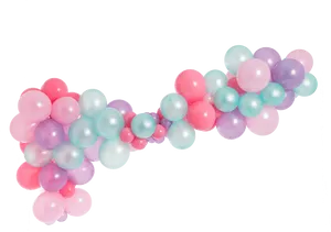 Pastel Balloon Archon Black Background