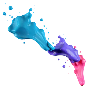 Pastel Color Splash PNG Eqk30 PNG