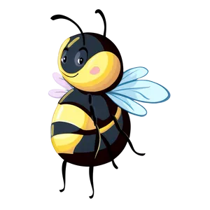 Pastel Cute Bee Png Wuk71 PNG image