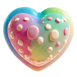 Pastel Cute Heart PNG Iwl