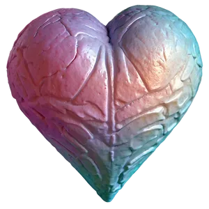 Pastel Cute Heart PNG Sis