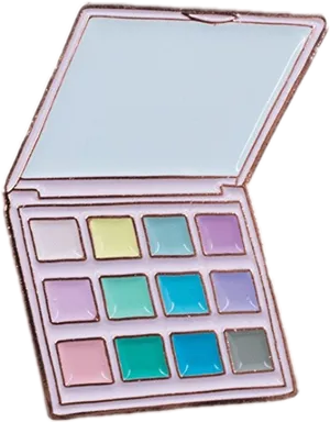 Pastel Eyeshadow Palette PNG