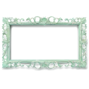 Pastel Green Frame PNG 06262024