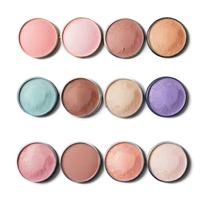 Pastel Makeup Palette PNG 05252024