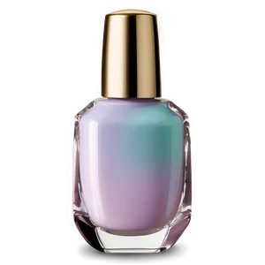 Pastel Nail Polish Bottle PNG 79