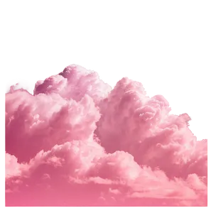 Pastel Pink Cloudscape PNG Utb PNG