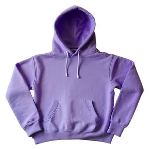 Pastel Purple Hoodie Image PNG 59