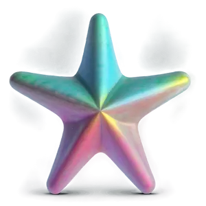 Pastel Rounded Star Png 06132024 PNG image