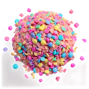 Pastel Sprinkles PNG 05252024