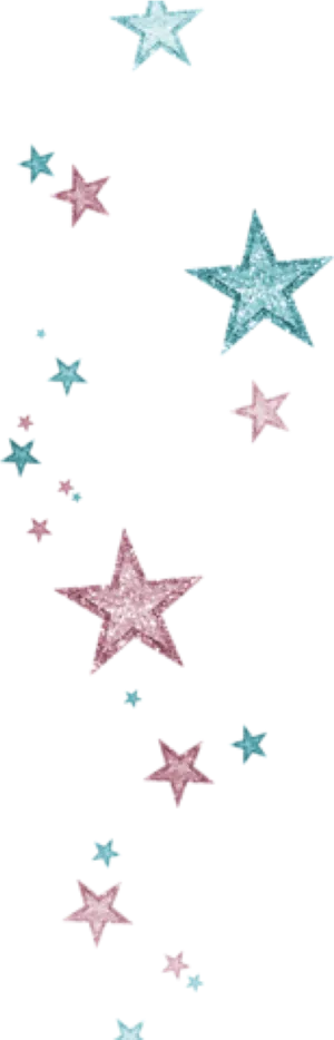 Pastel Stars Tumblr Background PNG image