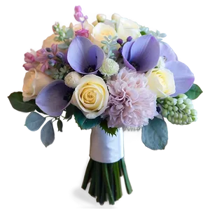 Pastel Wedding Bouquets PNG 47