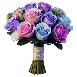 Pastel Wedding Bouquets PNG Tlh