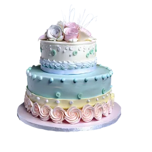 Pastel Wedding Cake Png Dnd PNG image