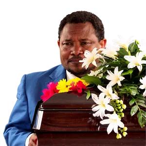 Pastor At Funeral Service PNG 06272024 PNG