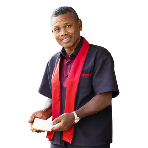 Pastor In Community Service PNG Gyb