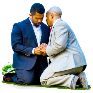 Pastor In Prayer Circle PNG 06272024
