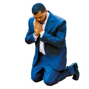 Pastor In Prayer Circle PNG Nsw