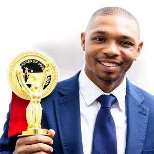 Pastor With Awards PNG 34